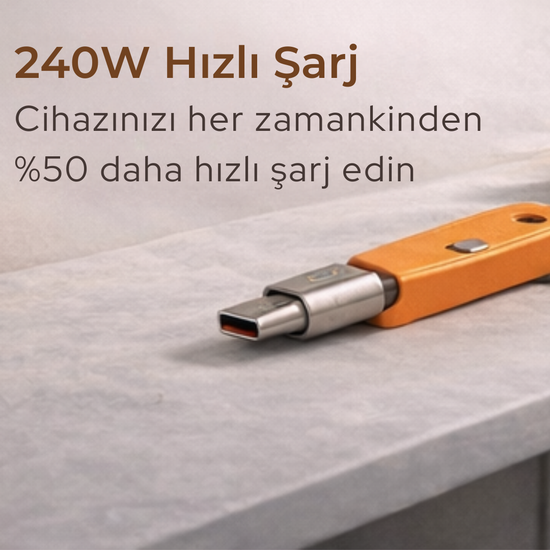 2'si 1 arada Modüler Standlı Şarj Kablosu