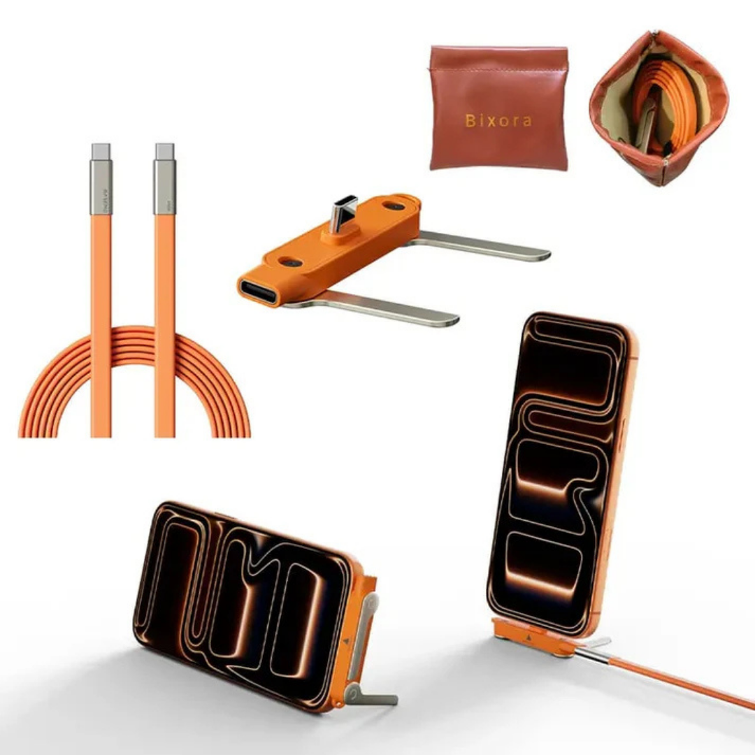 2'si 1 arada Modüler Standlı Şarj Kablosu